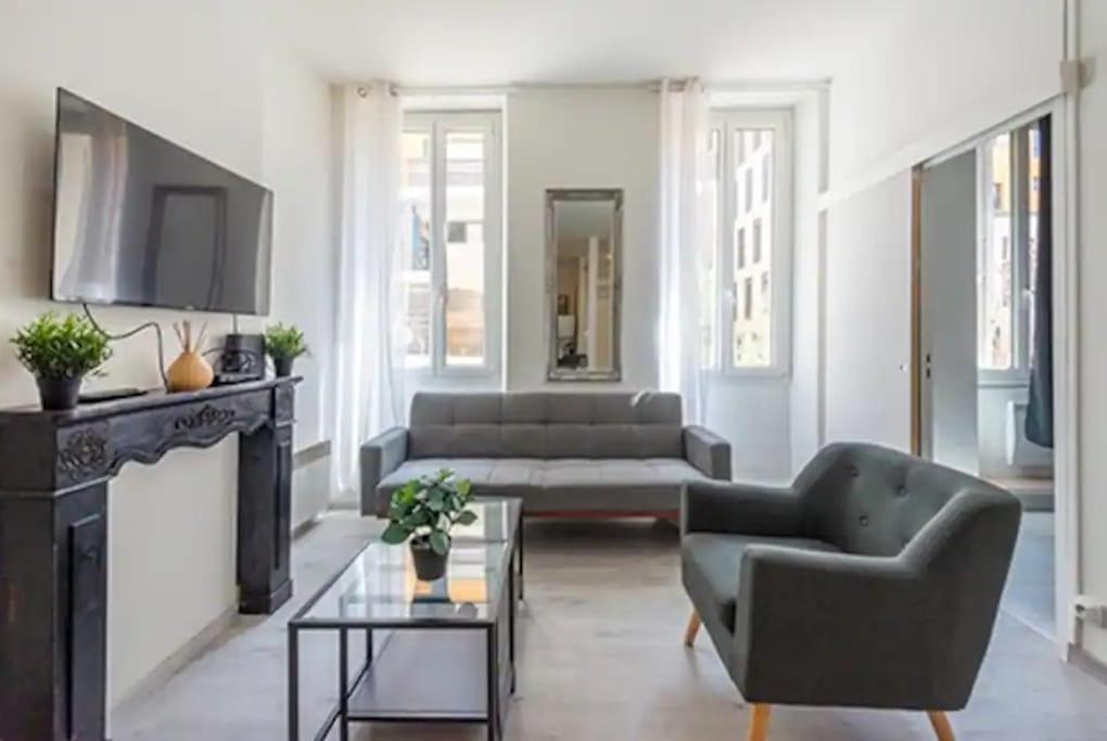 T2 Appartement Lumineux A La Joliette Marseille Exteriér fotografie